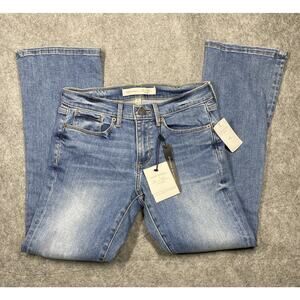 Banana Republic Jeans Womens 26 Olivia Palermo Crop Flare Light Wash Stretch Den